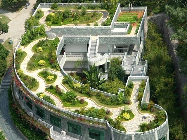 屋顶花园 屋顶花园